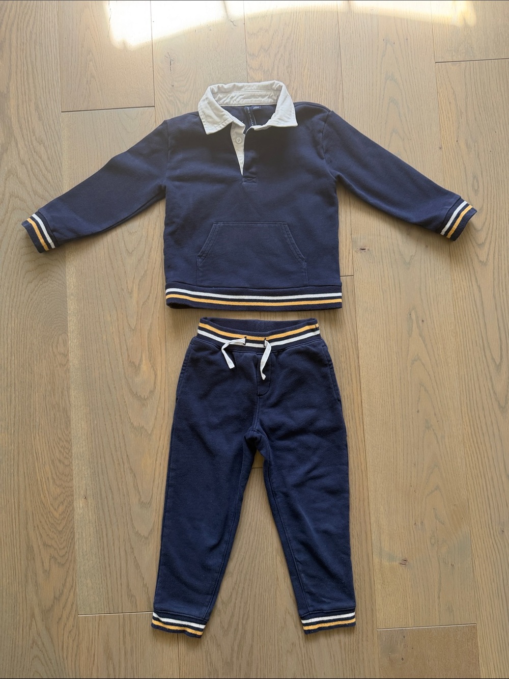 Janie and Jack Boys Jogger and Top Set